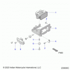 CHIEFTAIN PREMIUM (N21TCABB) Brakes, abs module asm. - n21tcabb all options (200930c)