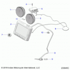 CHALLENGER DARK HORSE (N21LCDRR) Electrical, instrument cluster - n21lcdrr all options (2...