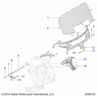 SPRINGFIELD DARK HORSE INTL (N21TJDBBE) Body, fairing asm, windshield - n20lcarr  /  n20lcbrr al...