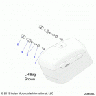 CHIEFTAIN ELITE (N21TCEBB) Body, saddlebag mounting - n21tcebb all options (200698c...