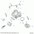 CHALLENGER DARK HORSE (N20LCDRR) Fuel system, fuel rail  /  throttle body - n20lcdrr all ...