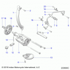 CHIEF VINTAGE DARK HORSE 111 (N21TVDAA/TVDCA) Engine, oil pump  /  oil system - n21tvdaa  /  n21tvdca ...