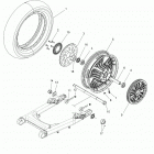 SCOUT 1200 ALL OPTIONS (N21MSA00/MSB00) Wheel, rear - n21msa00  /  msb00 all options (200994)