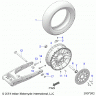 SPRINGFIELD DARK HORSE INTL (N21TJDBBE) Wheel, rear - n20lcarr  /  n20lcbrr all options (200726c...