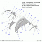 CHIEFTAIN ELITE (N21TCEBB) Body, fender, rear - n21tcebb all options (201012c)