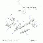 SCOUT SIXTY ALL OPTIONS (N21MSA11/MSB11) Chassis, side stand - n21msa11  /  msb11 (200996c)