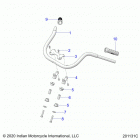 SPRINGFIELD 116 (N21THABB) Steering, handlebar mounting and grips - n21thabb all op...