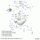 ROADMASTER DARK HORSE (N21TKDBB) Fuel system, fuel tank asm. - n21tkdbb all options (2010...