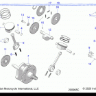 CHIEF VINTAGE PREMIUM 116 (N21TVABB) Engine, piston and crankshaft - n21tvabb all options (20...