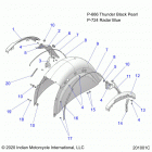 CHIEFTAIN PREMIUM (N21TCABB) Body, fender, rear - n21tcabb all options (201001c)