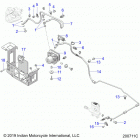 CHALLENGER LIMITED (N21LCARR) Brakes, brake line, rear, and abs module asm. - n21lcarr...