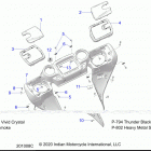CHIEFTAIN ELITE (N21TCEBB) Body, fairing asm 4 - n21tcebb all options (201008c)