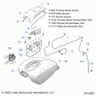CHALLENGER DARK HORSE (N21LCDRR) Fuel system, fuel tank asm. - n21lcdrr all options (2012...