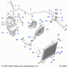 CHALLENGER DARK HORSE (N21LCDRR) Engine, cooling asm. - n21lcdrr all options (201220c)