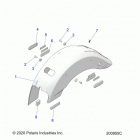 SCOUT SIXTY ALL OPTIONS (N21MSA11/MSB11) Body, fender, rear - n21msa11  /  msb11 all options (200...