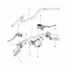 SCOUT BOBBER SIXTY ALL OPTIONS (N20MTA11/MTB11) Steering, handlebar assembly - n20mta00  /  mtb00  /  mt...