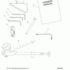 CHIEF VINTAGE DARK HORSE 111 (N21TVDAA/TVDCA) Tools, tool kit - n21tvdaa  /  n21tvdca all options (200...