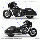 CHIEFTAIN STANDARD 111 (N21TCBAA) Body, emblems  /  decals - n21tcbaa all options (900180)