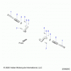 CHIEF VINTAGE PREMIUM 116 (N21TVABB) Chassis, footpeg, passenger - n21tvabb all options (2009...