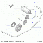 CHIEF VINTAGE DARK HORSE 111 (N21TVDAA/TVDCA) Engine, starter motor - n21tvdaa  /  n21tvdca all option...