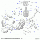 CHALLENGER DARK HORSE (N20LCDRR) Engine, oil pump  /  oil system - n20lcdrr all options (...