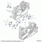 CHALLENGER STANDARD (N21LCBRR) Engine, crankcase bearings - n21lcbrr all options (20122...