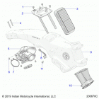 CHALLENGER LIMITED (N21LCARR) Engine, air intake system - n21lcarr all options (200670...