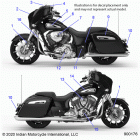 CHIEFTAIN PREMIUM (N21TCABB) Body, emblems  /  decals - n21tcabb all options (900176)