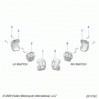 CHIEF VINTAGE PREMIUM 111 (N21TVAAA/TVACA) Electrical, switch controls, lh  /  rh - n21tvaaa all op...