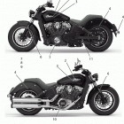 SCOUT 1200 ALL OPTIONS (N21MSA00/MSB00) Body, emblems  /  decals - n21msa00  /  msb00 all option...