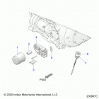 CHIEF VINTAGE PREMIUM 116 (N21TVABB) Engine, oil filter  /  adaptor, and dipstick - n21tvabb ...