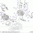 CHALLENGER STANDARD (N21LCBRR) Engine, cylinder head, camshaft and valve asm. - n21lcbr...