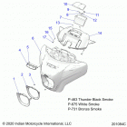 ROADMASTER DARK HORSE (N21TKDBB) Body, fairing asm 1 - n21tkdbb all options (201084c)