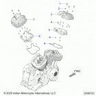 CHIEF VINTAGE PREMIUM 116 (N21TVABB) Engine, rocker covers - n21tvabb all options (200972c)