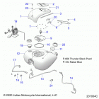 CHIEFTAIN PREMIUM (N21TCABB) Fuel system, fuel tank asm. - n21tcabb all options (2010...