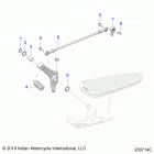 SPRINGFIELD DARK HORSE INTL (N21TJDBBE) Drive train, shift pedal and shift linkage - n20lcarr  /...