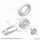 CHALLENGER STANDARD (N21LCBRR) Wheel, rear - n21lcbrr all options (201319c)