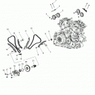 SCOUT SIXTY ALL OPTIONS (N20MSA11/MSB11) Engine, cam chain and sprockets - n20msa11  /  msb11 all...