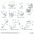 CHIEF VINTAGE PREMIUM 116 (N21TVABB) Electrical, components 1 - n21tvabb all options (201155c...