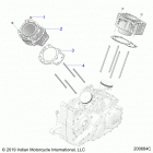 SPRINGFIELD DARK HORSE INTL (N21TJDBBE) Engine, cylinder - n20lcarr  /  n20lcbrr all options (20...