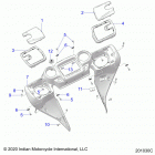 CHIEFTAIN STANDARD 116 (N21TCBBB) Body, fairing asm 4 - n21tcbbb all options (201030c)