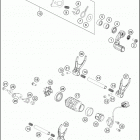 500 XCF-W 2020_Engine Механизм переключения
