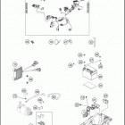 2020 150 XC-W TPI CHASSIS Электрика