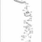 2020 250 XC-W TPI ENGINE Масляная система