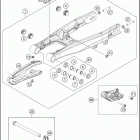 2020 50 SX CHASSIS Бугель