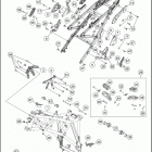 2020 1290 SUPER ADVENTURE S SILVER CHASSIS Рама