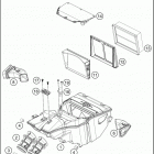 2020 790 DUKE BLACK CHASSIS Воздушный фильтр