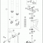 2020 SX-E 5 CHASSIS Передняя вилка