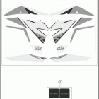 2019 1290 SUPER ADVENTURE R CHASSIS Наклейки