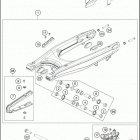 2020 690 SMC R CHASSIS Бугель